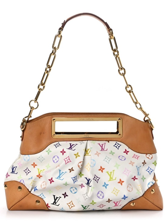 Louis Vuitton Handbags - Louis‎ Vuitton White Multicolor Monogram Judy GM